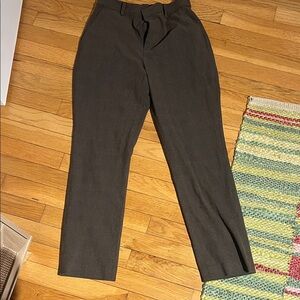 Women’s brown plaid pants